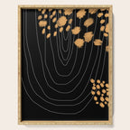 Black & Gold Serving Tray Gallery Image 1