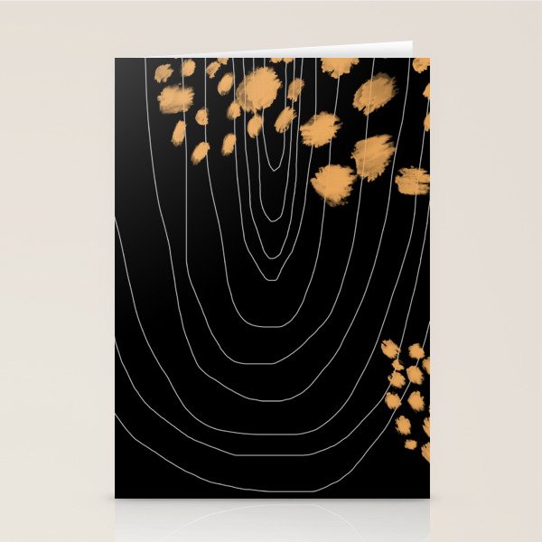 Black & Gold Stationery Card Gallery Image 2