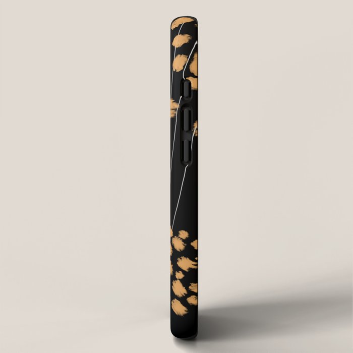 Black & Gold iPhone Case Gallery Image 2