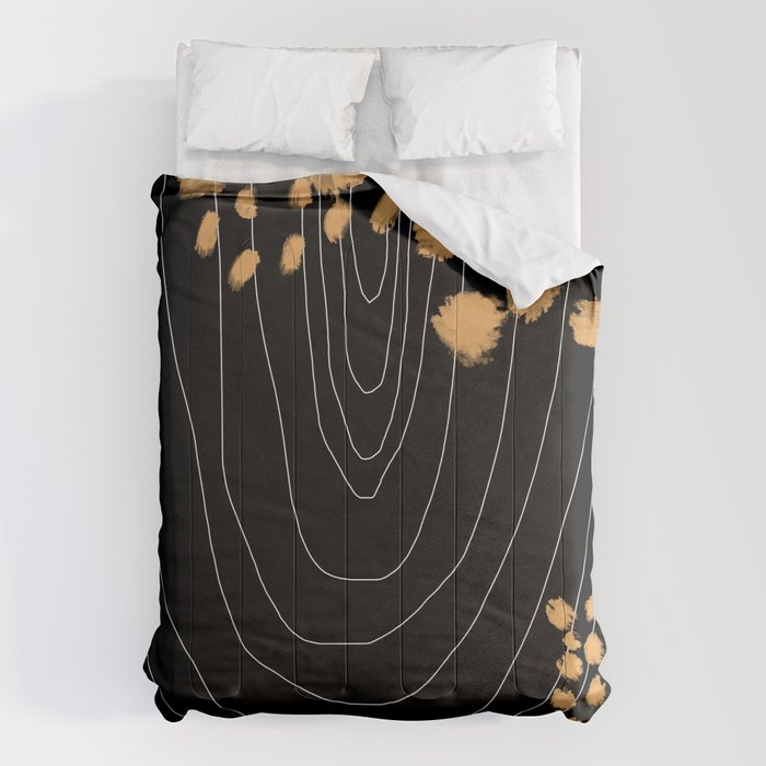 Black & Gold Comforter Gallery Image 6