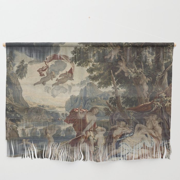Antique 18th Century 'Venus and Adonis' Flemish Tapestry Wall Hanging Gallery Image 1