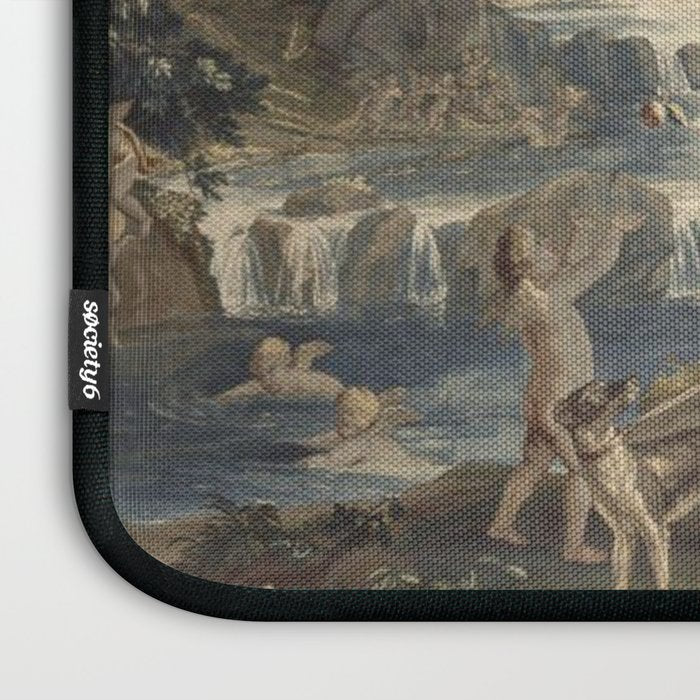 Antique 18th Century 'Venus and Adonis' Flemish Tapestry Laptop Sleeve Gallery Image 3