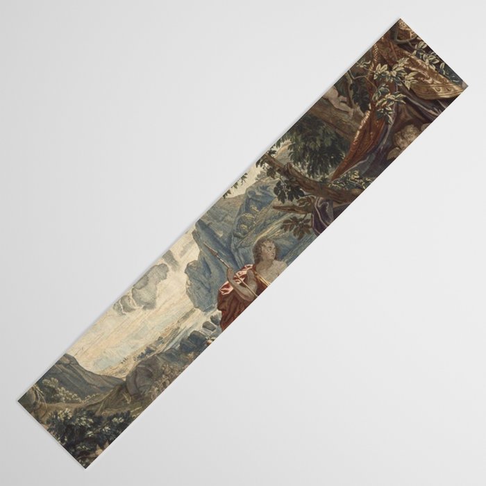 Antique 18th Century 'Venus and Adonis' Flemish Tapestry Table Runner Gallery Image 3