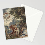 Antique 18th Century 'Venus and Adonis' Flemish Tapestry Stationery Card Gallery Image 2