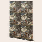 Antique 18th Century 'Venus and Adonis' Flemish Tapestry Wallpaper Gallery Image 2