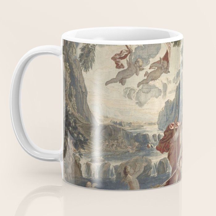 Antique 18th Century 'Venus and Adonis' Flemish Tapestry Coffee Mug Gallery Image 3