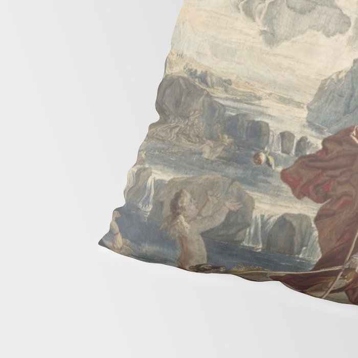 Antique 18th Century 'Venus and Adonis' Flemish Tapestry Pillow Sham Gallery Image 4