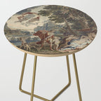 Antique 18th Century 'Venus and Adonis' Flemish Tapestry Side Table Gallery Image 2
