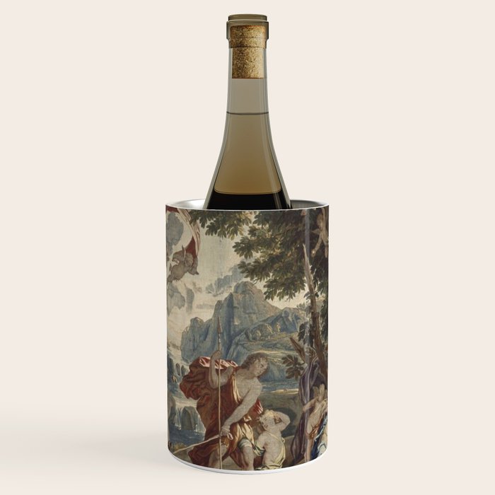 Antique 18th Century 'Venus and Adonis' Flemish Tapestry Wine Chiller Gallery Image 1