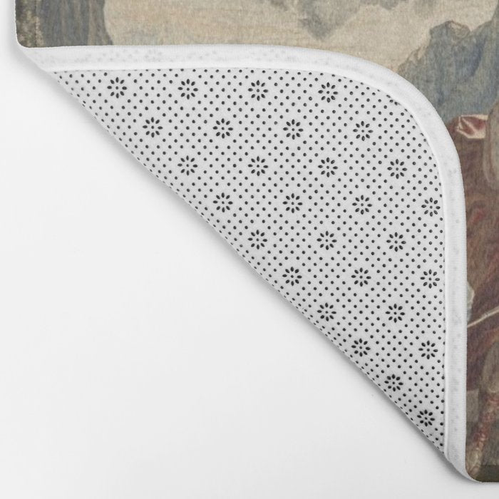 Antique 18th Century 'Venus and Adonis' Flemish Tapestry Bath Mat Gallery Image 2