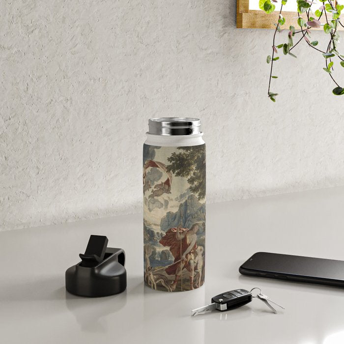 Antique 18th Century 'Venus and Adonis' Flemish Tapestry Water Bottle Gallery Image 4