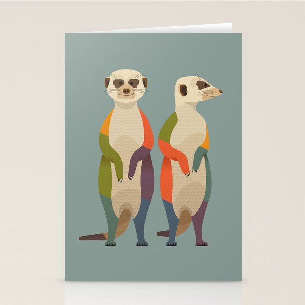 Meerkats Stationery Card Gallery Image 2