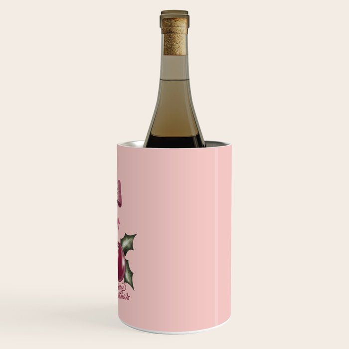 Cherry Christmas Wine Chiller Gallery Image 3