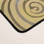 Portrait of Handsome Klimt Dog Desk Mat Gallery Image 4