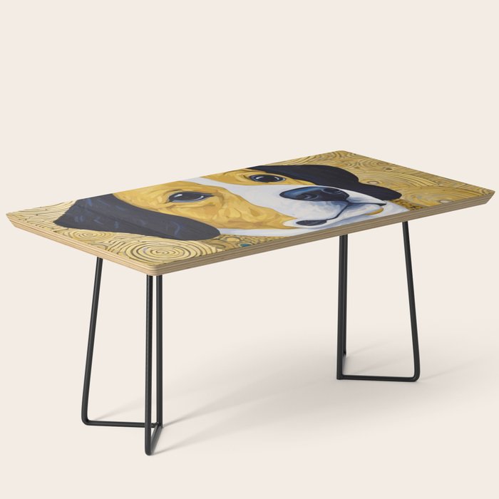 Portrait of Handsome Klimt Dog Coffee Table Gallery Image 1