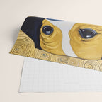 Portrait of Handsome Klimt Dog Wrapping Paper Gallery Image 2