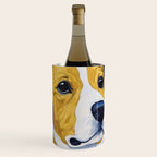 Portrait of Handsome Klimt Dog Wine Chiller Gallery Image 1