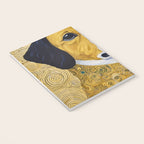 Portrait of Handsome Klimt Dog Notebook Gallery Image 3
