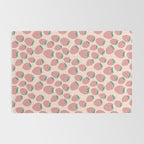 Pink strawberries Rug Gallery Image 2