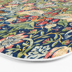 Strawberry Thief by William Morris Bath Mat Gallery Image 3