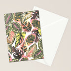 Wild jungle botanical leaves 63 Stationery Card Gallery Image 2