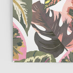 Wild jungle botanical leaves 63 Poster Gallery Image 3