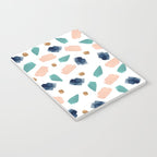 Terrazzo (turquoise, navy, pink & gold) Notebook Gallery Image 3