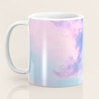 Pastel Purple Lilac Fluffy Fantasy Fairytale Sunset Clouds In The Sky Coffee Mug Gallery Image 3