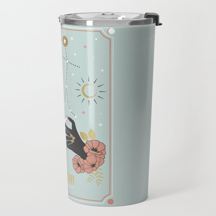 Gemini Zodiac Series Travel Mug Gallery Image 2