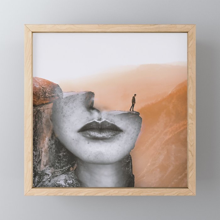 Cliff Mini Art Print Gallery Image 1