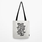 Give Me Coffee to Change the Things I Can and Wine to Accept the Things I Can't Tote Bag Gallery Image 2