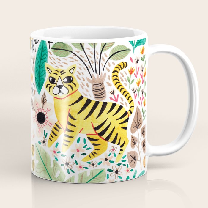 Tiger Jungle Coffee Mug Gallery Image 1