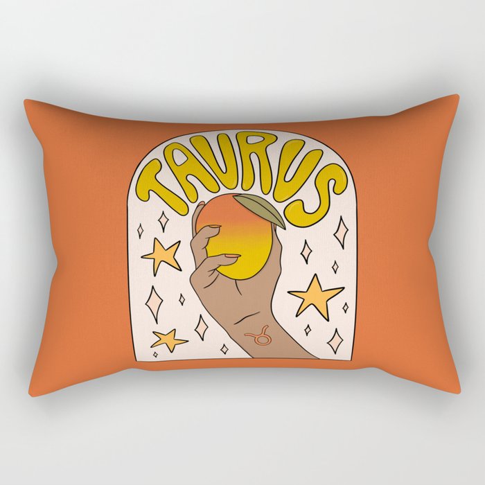 Taurus Mango Rectangular Pillow Gallery Image 2