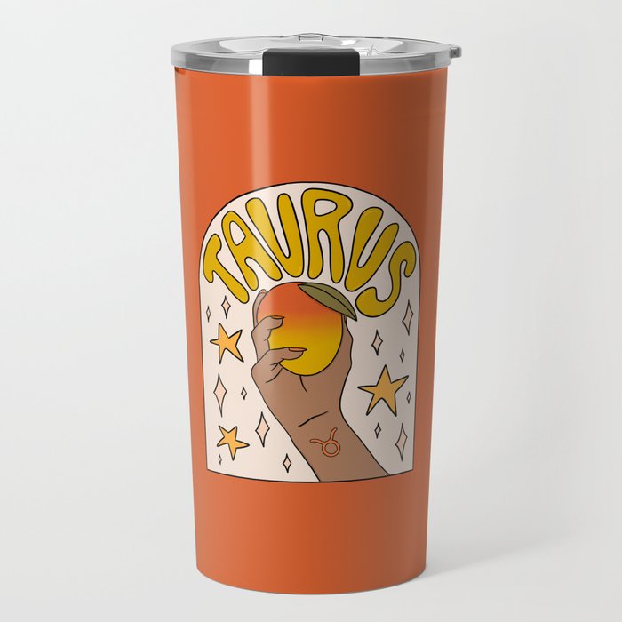 Taurus Mango Travel Mug Gallery Image 1