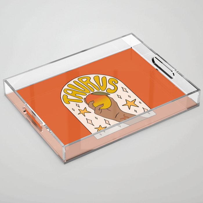 Taurus Mango Acrylic Tray Gallery Image 1
