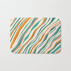 Southwest Abstract Stripes Bath Mat Gallery Image 1