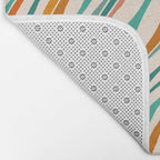 Southwest Abstract Stripes Bath Mat Gallery Image 2