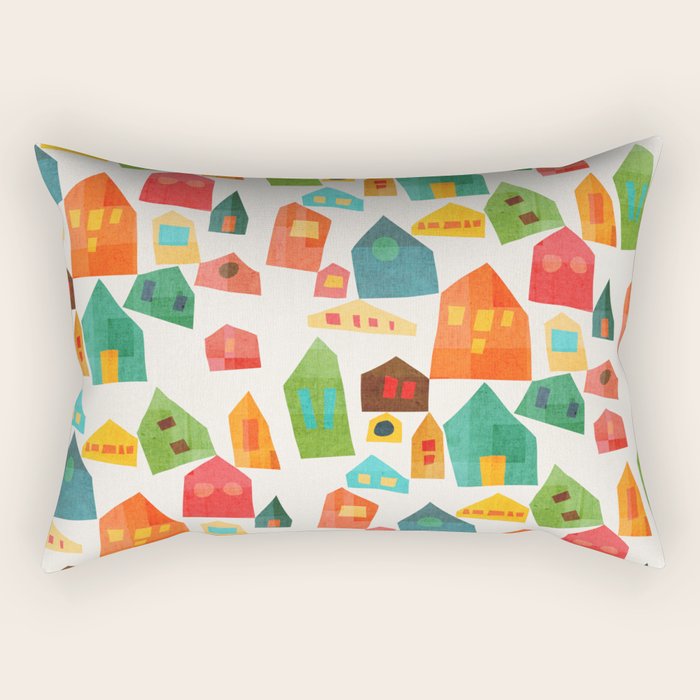 Looking at the same sun Rectangular Pillow Gallery Image 1