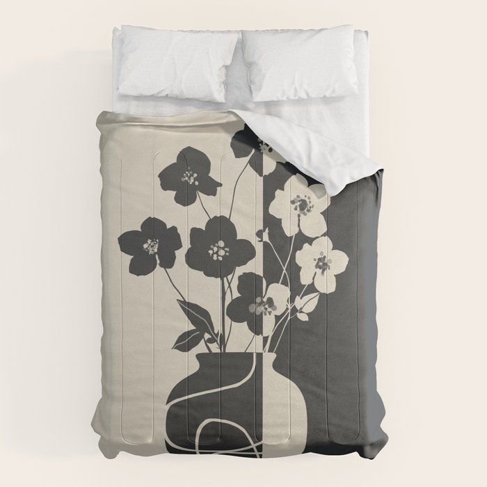 Botanical Contrast 1 Comforter Gallery Image 6