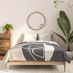 Botanical Contrast 1 Comforter Gallery Image 3