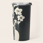 Botanical Contrast 1 Travel Mug Gallery Image 2