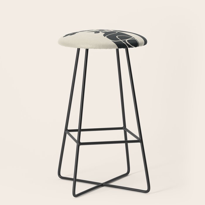 Botanical Contrast 1 Stool Gallery Image 1