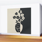 Botanical Contrast 1 Wall Mural Gallery Image 2