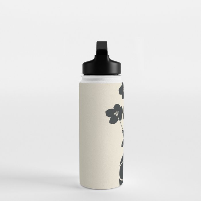 Botanical Contrast 1 Water Bottle Gallery Image 3