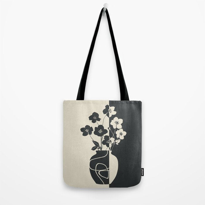 Botanical Contrast 1 Tote Bag Gallery Image 2