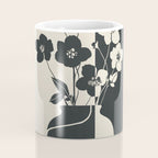 Botanical Contrast 1 Coffee Mug Gallery Image 4