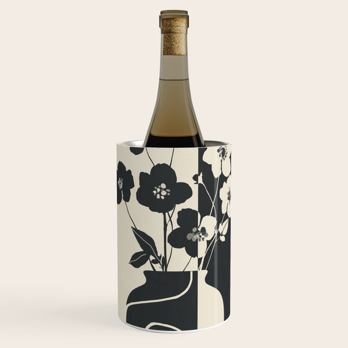Botanical Contrast 1 Wine Chiller Gallery Image 1