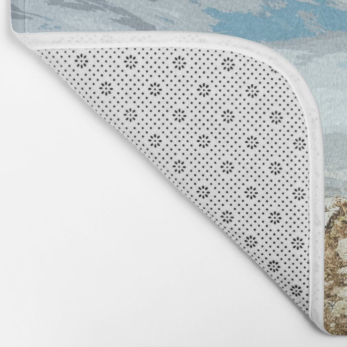 Flying Downhill on a Mountain Bike Bath Mat Gallery Image 2
