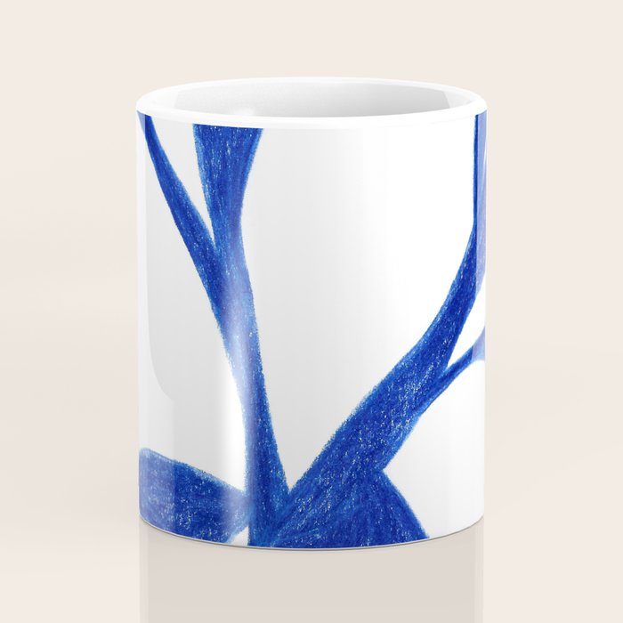 Plant blue  Coffee Mug Gallery Image 4