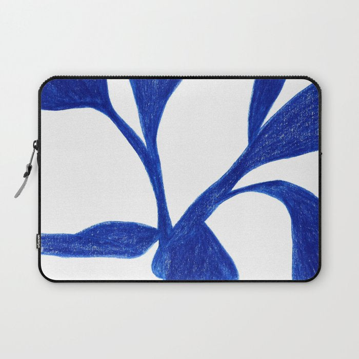 Plant blue  Laptop Sleeve Gallery Image 1